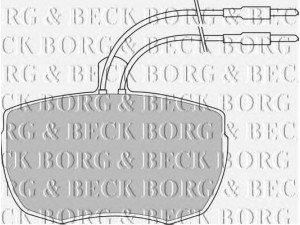BORG & BECK BBP1024 stabdžių trinkelių rinkinys, diskinis stabdys 
 Techninės priežiūros dalys -> Papildomas remontas
7663711, 0000004431470, 1902294