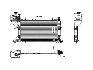ORDONEZ 2066029 radiatorius, variklio aušinimas 
 Aušinimo sistema -> Radiatorius/alyvos aušintuvas -> Radiatorius/dalys
9015003500, 9015003600, 9015003900