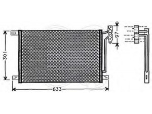 ELECTRO AUTO 30E0012F kondensatorius, oro kondicionierius
64538377648, 8377648