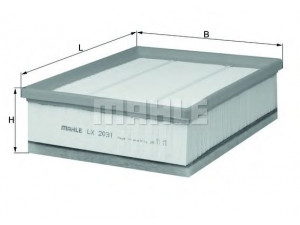 KNECHT LX 2031 oro filtras 
 Techninės priežiūros dalys -> Techninės priežiūros intervalai
PHB500320, PHE500060