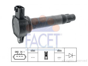 FACET 9.6397 ritė, uždegimas 
 Kibirkšties / kaitinamasis uždegimas -> Uždegimo ritė
5970 96, 1832A016, 5970 96