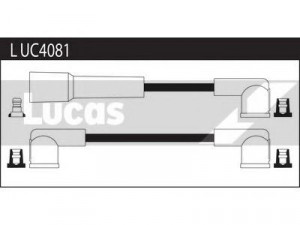 LUCAS ELECTRICAL LUC4081 uždegimo laido komplektas 
 Kibirkšties / kaitinamasis uždegimas -> Uždegimo laidai/jungtys
