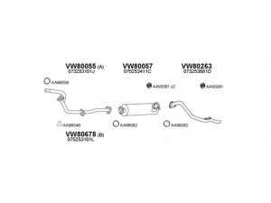 VENEPORTE 800508 išmetimo sistema 
 Išmetimo sistema -> Išmetimo sistema, visa