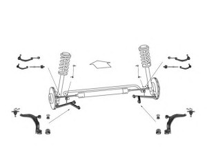 MEYLE WG0498800 vairavimo mechanizmas; rato pakaba 
 Ašies montavimas/vairavimo mechanizmas/ratai -> Prekių paieška pagal schemą