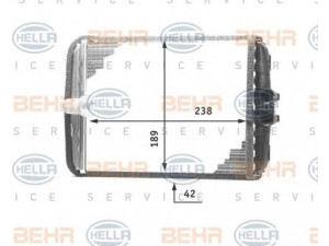 HELLA 8FH 351 311-681 šilumokaitis, salono šildymas
202 830 04 61, A 202 830 04 61