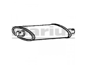 KLARIUS 210387 vidurinis duslintuvas
8983505132, 8983502132, 8983505132
