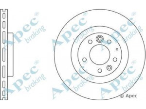 APEC braking DSK2466 stabdžių diskas 
 Dviratė transporto priemonės -> Stabdžių sistema -> Stabdžių diskai / priedai
F15733251, F16033251