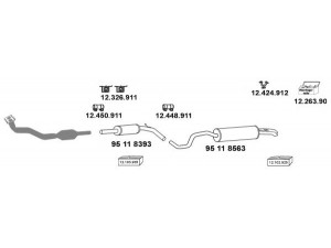 EBERSPÄCHER 12_740_1 išmetimo sistema 
 Išmetimo sistema -> Išmetimo sistema, visa