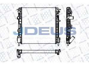 JDEUS RA0230650 radiatorius, variklio aušinimas 
 Aušinimo sistema -> Radiatorius/alyvos aušintuvas -> Radiatorius/dalys
2140000QAX, 7700428082, 7700428658