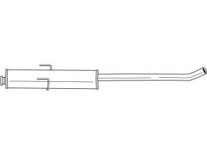 AKS DASIS SG20456 vidurinis duslintuvas