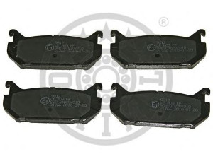 OPTIMAL 9812 stabdžių trinkelių rinkinys, diskinis stabdys 
 Techninės priežiūros dalys -> Papildomas remontas
3395842, 3868298, 3898005, F23Z2200B