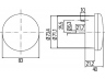 HELLA 2BA 302 252-027 indikatorius