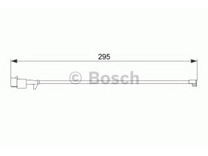 BOSCH 1 987 474 575 įspėjimo kontaktas, stabdžių trinkelių susidėvėjimas 
 Stabdžių sistema -> Susidėvėjimo indikatorius, stabdžių trinkelės
42556205