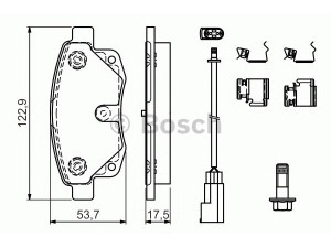 BOSCH 0 986 494 614 stabdžių trinkelių rinkinys, diskinis stabdys 
 Techninės priežiūros dalys -> Papildomas remontas
1371454, 1433958, 1530602, 1554524