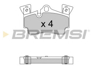 BREMSI BP3574 stabdžių trinkelių rinkinys, diskinis stabdys
7L5698451