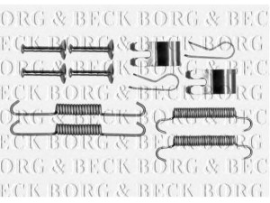 BORG & BECK BBK6307 priedų komplektas, diskinių stabdžių trinkelės 
 Stabdžių sistema -> Diskinis stabdys -> Stabdžių dalys/priedai