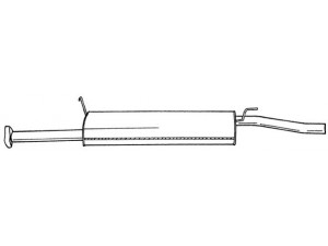 AKS DASIS SG25492 vidurinis duslintuvas