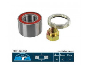BTA H1F004BTA rato guolio komplektas 
 Ašies montavimas/vairavimo mechanizmas/ratai -> Rato stebulė/montavimas -> Rato guolis
5891194, 71714455, 3981590, SE 025 140 301 A