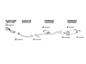 VENEPORTE 800155 išmetimo sistema 
 Išmetimo sistema -> Išmetimo sistema, visa