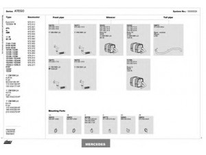 DINEX 150000026 išmetimo sistema 
 Išmetimo sistema -> Išmetimo sistema, visa