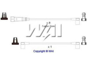 WAIglobal SL689 uždegimo laido komplektas