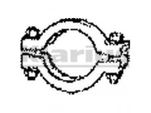 KLARIUS RNP2 vamzdžių sujungimas, išmetimo sistema
GX04014701A, GX0414701A, 224543