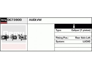 DELCO REMY DC73900 stabdžių apkaba 
 Dviratė transporto priemonės -> Stabdžių sistema -> Stabdžių apkaba / priedai
4B0615423
