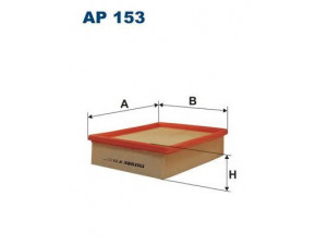 FILTRON AP153 oro filtras 
 Filtrai -> Oro filtras
834322, 834618, 835616, 90502200