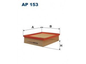 FILTRON AP153 oro filtras 
 Techninės priežiūros dalys -> Techninės priežiūros intervalai
834322, 834618, 835616, 90502200