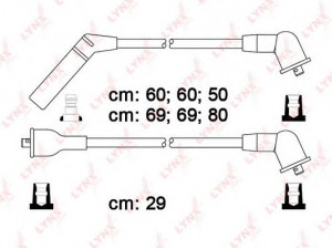LYNXauto SPC5503 uždegimo laido komplektas 
 Kibirkšties / kaitinamasis uždegimas -> Uždegimo laidai/jungtys
MD976524, MD997668