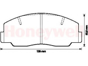 BENDIX 572297B stabdžių trinkelių rinkinys, diskinis stabdys 
 Techninės priežiūros dalys -> Papildomas remontas
0446520370, 0446527060, 0446528010