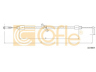 COFLE 10.9867 trosas, stovėjimo stabdys 
 Stabdžių sistema -> Valdymo svirtys/trosai
9064202685, 9064205485, A9064202685