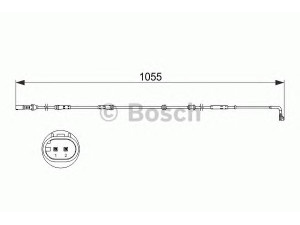 BOSCH 1 987 473 507 įspėjimo kontaktas, stabdžių trinkelių susidėvėjimas 
 Stabdžių sistema -> Susidėvėjimo indikatorius, stabdžių trinkelės
34 35 6 775 858