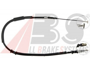 A.B.S. K18018 trosas, stovėjimo stabdys 
 Stabdžių sistema -> Valdymo svirtys/trosai
46546713