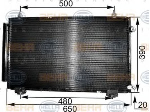 HELLA 8FC 351 300-541 kondensatorius, oro kondicionierius 
 Oro kondicionavimas -> Kondensatorius
88450-02150, 88450-13030, 88450-13031