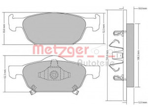 METZGER 1170594 stabdžių trinkelių rinkinys, diskinis stabdys 
 Techninės priežiūros dalys -> Papildomas remontas
45022-TL1-G00, 45022-TL1-G01