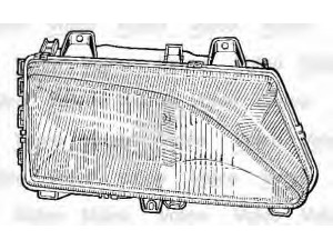 VALEO 087318 lęšis, priekinis žibintas
621357
