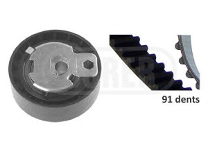 DÜRER 141133 paskirstymo diržo komplektas 
 Techninės priežiūros dalys -> Papildomas remontas
1124040, 1201255, 2T1Q 6M260 AA