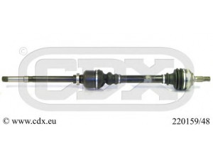 CDX 220159/48 kardaninis velenas 
 Ratų pavara -> Kardaninis velenas
