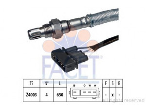 FACET 10.7056 lambda jutiklis 
 Variklis -> Variklio elektra
021 906 265 A, 021 906 265 A