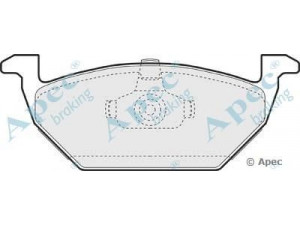 APEC braking PAD966 stabdžių trinkelių rinkinys, diskinis stabdys 
 Techninės priežiūros dalys -> Papildomas remontas
1J0698151, 1J0698151, 1J0698151