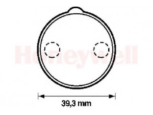 BENDIX 571892B stabdžių trinkelių rinkinys, stovėjimo stabdys 
 Stabdžių sistema -> Rankinis stabdys
95570824, 95570825, 95624483