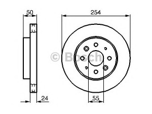 BOSCH 0 986 479 231 stabdžių diskas 
 Stabdžių sistema -> Diskinis stabdys -> Stabdžių diskas
51712 FD300