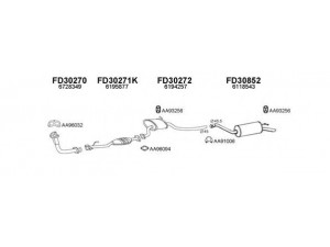 VENEPORTE 300460 išmetimo sistema