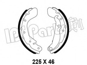 IPS Parts IBL-4W03 stabdžių trinkelė 
 Stabdžių sistema -> Būgninis stabdys -> Stabdžių įdėklas/ trinkelė
94564513, 96473229, S4520007, S4520007