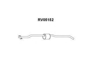 VENEPORTE RV05152 priekinis duslintuvas 
 Išmetimo sistema -> Duslintuvas
GEX33700, WCE104350, WCE104350SLP