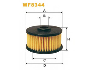 WIX FILTERS WF8344 kuro filtras