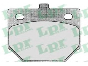 LPR 05P182 stabdžių trinkelių rinkinys, diskinis stabdys 
 Techninės priežiūros dalys -> Papildomas remontas
0449110020, 0449187701, 0449187701000