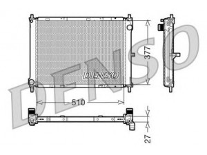 DENSO DRM46003 radiatorius, variklio aušinimas 
 Aušinimo sistema -> Radiatorius/alyvos aušintuvas -> Radiatorius/dalys
21410AY600, 21410AY600, 8200138738