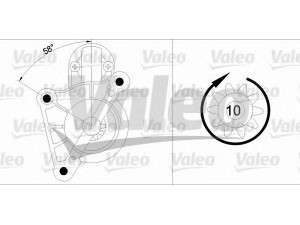 VALEO 455900 starteris 
 Elektros įranga -> Starterio sistema -> Starteris
5802-CL, 5802-F6, 5802-F7, 5802-G4